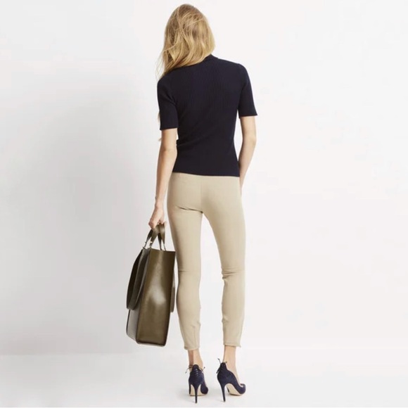 3.1 Phillip Lim Jodhpur BROWN ankle zipper zip skinny leg stretch pants leggings - Picture 3 of 16